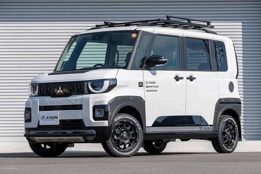 三菱新款迷你得利卡改走硬派风格！外观造型