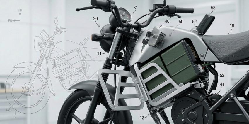本田专利曝光！将打造超平价电动摩托车直接